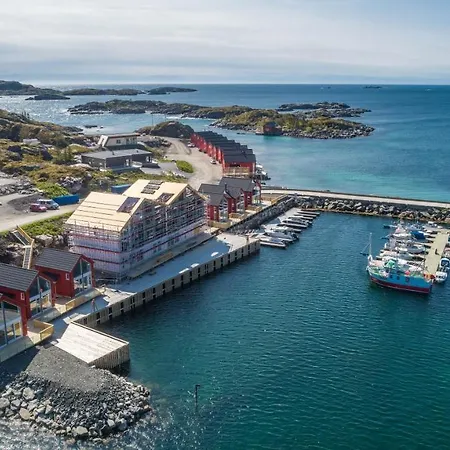 Seafront New Cabin In Lofoten Ballstad Exterior photo