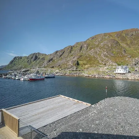 Seafront New Cabin In Lofoten Ballstad Exterior photo